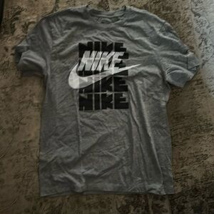 Gray Nike tshirt